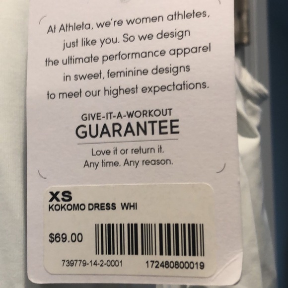 NWT Athleta Swim Dress , XS - Picture 4 of 7